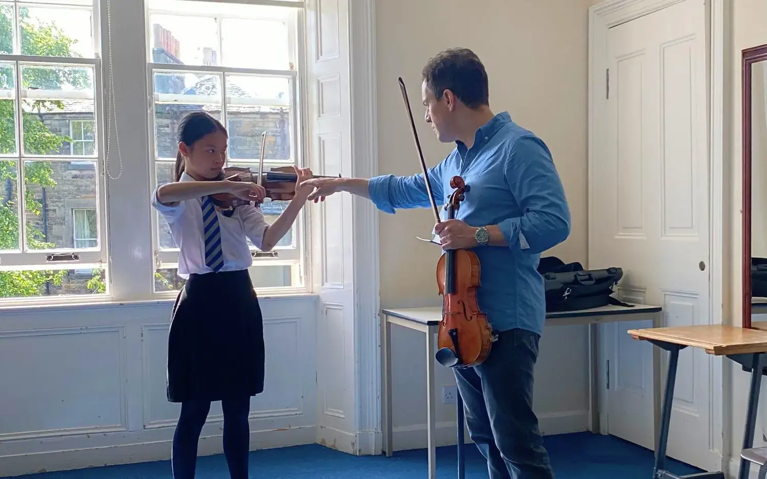 International Violinist Jack Liebeck to Work with Pupils at St Mary’s Music School